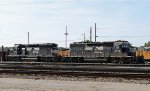 NS 1638 & 3350 work the yard